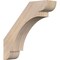 Ekena Millwork 5 1/2"W x 22"D x 22"H Olympic Smooth Knee Brace, Douglas Fir BRC06X22X22OLY00SDF - alternate 1